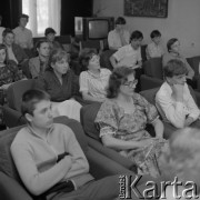 1981, Elbląg, Polska.
Klub Towarzystwa Przyjaźni Polsko-Radzieckiej.
Fot. Romuald Broniarek, zbiory Ośrodka KARTA