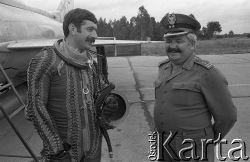 1981, Polska.
Lotnisko wojskowe.
Fot. Romuald Broniarek, zbiory Ośrodka KARTA