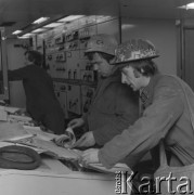 1983, Gdańsk, Polska.
Stocznia Gdańska im. Lenina.
Fot. Romuald Broniarek, zbiory Ośrodka KARTA