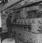 1983, Gdańsk, Polska.
Stocznia Gdańska im. Lenina.
Fot. Romuald Broniarek, zbiory Ośrodka KARTA