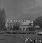 1983, Gdańsk, Polska.
Stocznia Gdańska im. Lenina.
Fot. Romuald Broniarek, zbiory Ośrodka KARTA