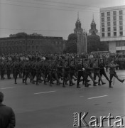 1984, Warszawa, Polska.
Uroczystość na placu Zwycięstwa.
Fot. Romuald Broniarek, zbiory Ośrodka KARTA