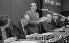 1985, Polska.
Plenum Towarzystwa Przyjaźni Polsko-Radzieckiej.
Fot. Romuald Broniarek, zbiory Ośrodka KARTA