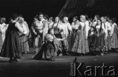 1986, Warszawa, Polska.
Teatr Wielki, opera 