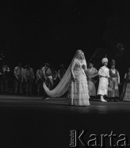 1986, Warszawa, Polska.
Teatr Wielki, opera 