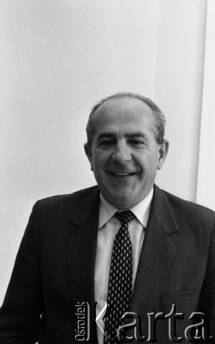 1987, Polska.
Józef Klasa - sekretarz generalny Towarzystwa 
