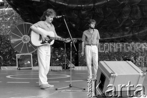 1988, Zielona Góra, Polska.
Występ podczas XXIV Festiwalu Piosenki Radzieckiej. 
Fot. Romuald Broniarek, zbiory Ośrodka KARTA