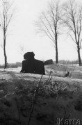 16.01.1945, Radomsko, Polska.
Front na przedmieściach miasteczka, 