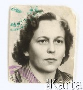 Lata 40., Polska.
Wanda Kuroń z domu Rudeńska.
Fot. NN, kolekcja Jacka Kuronia, zbiory Ośrodka KARTA