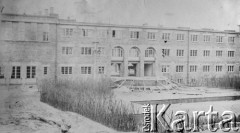 1929, Warszawa, Polska.
Centralny Instytut Wychowania Fizycznego - gmach w budowie.
Fot. NN, zbiory Ośrodka KARTA, udostępniła Aldona Nikoniuk.

