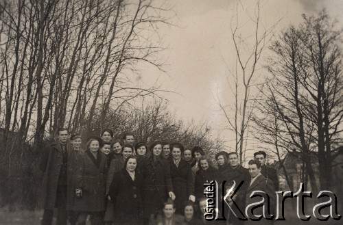 1947, Giżycko, Polska.
Uczniowie Liceum Pedagogicznego.
Fot. NN, zbiory Ośrodka KARTA, udostępniła Aldona Nikoniuk.

