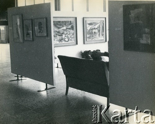1969, Montreal, Kanada.
Wystawa Zbigniewa Suchodolskiego.
Fot. NN, zbiory Ośrodka KARTA, kolekcja Zbigniewa Suchodolskiego [AW III/315]