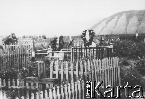 Lata 50., Kołyma, ZSRR.
Widok cmentarza.
Fot. NN, zbiory Ośrodka KARTA, udostępniła Małgorzata Giżejewska