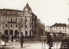 1900-1914, Lwów, Austro-Węgry.
 Ulica Jagielońska.
 Fot. NN, zbiory Ośrodka KARTA, udostępnił Jurij Karpenczuk
   
