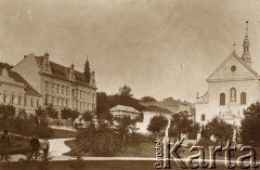 1900-1914, Lwów, Austro-Węgry.
 Kościół Franciszkanów.
 Fot. NN., zbiory Ośrodka KARTA
   
