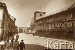 1900-1914, Lwów, Austro-Węgry.
 Fragment miasta.
 Fot. NN., zbiory Ośrodka KARTA
   

