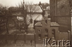 1900-1914 (?), Lwów
 Kościół Jana Chrzciciela, dzwonnica.
 Fot. NN., zbiory Ośrodka KARTA
   

