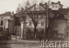1900-1914, Lwów, Austro-Węgry.
 Ulica Zielona, pałac Zamojskich.
 Fot. NN, zbiory Ośrodka KARTA, udostępnił Jurij Karpenczuk
   
