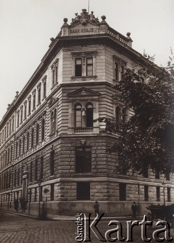 1900-1914, Lwów, Austro-Węgry.
 Siedziba Banku Krajowego.
 Fot. NN, zbiory Ośrodka KARTA, udostępnił Jurij Karpenczuk
   
