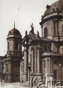 1900-1914 (?), Lwów, Austro-Węgry.
 Kościół Dominikanów.
 Fot. NN, zbiory Ośrodka KARTA, udostępnił Jurij Karpenczuk
   
