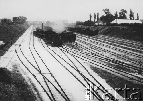 1900-1914 (?), Lwów, Austro-Węgry.
Podzamcze, stacja kolejowa.
Fot. NN, zbiory Ośrodka KARTA, udostępnił Jurij Karpenczuk
   
