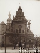 1900-1914, Lwów, Austro-Węgry.
 Kościół Bernardynów.
 Fot. NN, zbiory Ośrodka KARTA, udostępnił Jurij Karpenczuk
   
