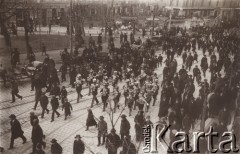 1903, Lwów, Austro-Węgry.
 40-ta rocznica wybuchu Powstania Styczniowego, pochód przechodzi ulicami miasta
 Fot. NN, zbiory Ośrodka KARTA, udostępnił Jurij Karpenczuk
   
