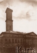 Przed 1914, Lwów, Austro-Węgry.
 Budynek Ratusza.
 Fot. NN, zbiory Ośrodka KARTA, udostępnił Jurij Karpenczuk
   
