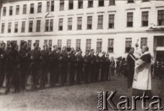 1930, Lwów, Polska.
Przysięga w Korpusie Kadetów.
Fot. NN, zbiory Ośrodka KARTA, udostępnił Jurij Karpenczuk
   
