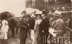 1900-1914, Lwów, Austro-Węgry.
 Tor wyścigów konnych.
 Fot. NN, zbiory Ośrodka KARTA, udostępnił Jurij Karpenczuk
   
