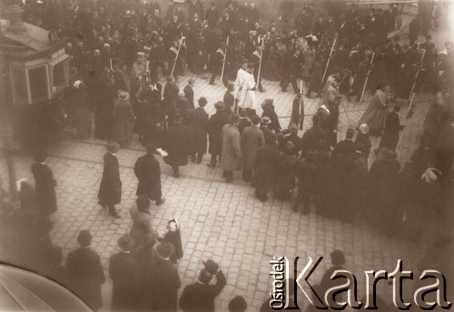 1913, Lwów, Austro-Węgry.
 Procesja z soboru św. Jura.
 Fot. NN, zbiory Ośrodka KARTA, udostępnił Jurij Karpenczuk
   
