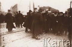 1900-1914, Lwów, Austro-Węgry.
 Wizyta ministra kolei państwowych.
 Fot. NN, zbiory Ośrodka KARTA, udostępnił Jurij Karpenczuk
   
