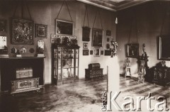 1900-1914, Lwów, Austro-Węgry.
 Wnętrze rezydencji lub muzeum.
 Fot. NN, zbiory Ośrodka KARTA, udostępnił Jurij Karpenczuk
   
