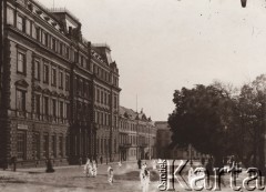 1900-1914, Lwów, Austro-Węgry.
 Budynek Sejmu Galicyjskiego.
 Fot. NN, zbiory Ośrodka KARTA, udostępnił Jurij Karpenczuk
   
