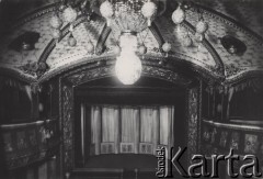 1920-1939, Lwów, Polska.
 Wnętrze teatru 