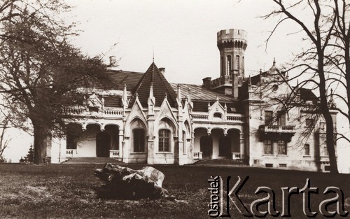 1900-1939, Lwów.
 Fragment miasta, pałacyk.
 Fot. NN, zbiory Ośrodka KARTA, udostępnił Jurij Karpenczuk
   
