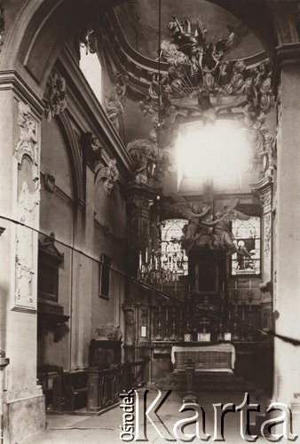1900-1939, Lwów.
 Ołtarz w jednym z kościołów.
 Fot. NN, zbiory Ośrodka KARTA, udostępnił Jurij Karpenczuk
   

