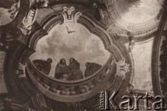 1900-1939, Lwów.
 Freski na sklepieniu kościoła.
 Fot. NN, zbiory Ośrodka KARTA, udostępnił Jurij Karpenczuk
    
