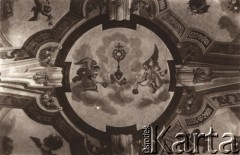 1900-1939, Lwów.
 Freski na sklepieniu jednego z lwowskich kościołów.
 Fot. NN, zbiory Ośrodka KARTA, udostępnił Jurij Karpenczuk
   
