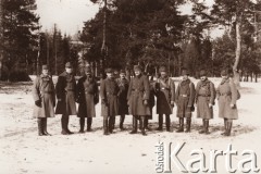 1915, Lwów.

 Grupa żołnierzy armii austriackiej.
 Fot. NN, zbiory Ośrodka KARTA, udostępnił Jurij Karpenczuk
   
