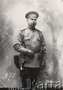 1914-1915, Lwów.
.
 Generał Karatunow.
 Fot. Zakład Fotograficzny 