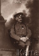 1914-1915, Lwów.
.
 Żołnierz armii rosyjskiej.
 Fot. NN, zbiory Ośrodka KARTA, udostępnił Jurij Karpenczuk
   
