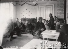 1919, Lwów, Polska.
 Świetlica dla weteranów.
 Fot. NN, zbiory Ośrodka KARTA, udostępnił Jurij Karpenczuk
   
