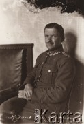 1918-1920, Lwów, Polska.
 Adiutant generała Iwaszkiewicza.
 Fot. NN, zbiory Ośrodka KARTA, udostępnił Jurij Karpenczuk
   
