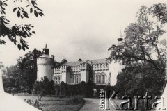 Przed 1914, Zawadów (?), Austro-Węgry.
 Widok pałacu.
 Fot. NN, zbiory Ośrodka KARTA, udostępnił Jurij Karpenczuk
   
