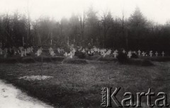 1916, Lwów, Austro-Węgry.
Groby żołnierzy austriackich na cmentarzu wojskowym.
Fot. NN, zbiory Ośrodka KARTA, udostępnił Jurij Karpenczuk
   
