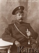 1915, Lwów.
Komendant okręgu Zinczenko, portret w mundurze.
Fot. NN, zbiory Ośrodka KARTA, udostępnił Jurij Karpenczuk