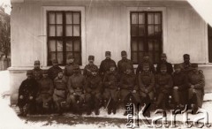 1915, Lwów, Austro-Węgry.
Grupa austriackich żołnierzy przed budynkiem.
Fot. NN, zbiory Ośrodka KARTA, udostępnił Jurij Karpenczuk
 

