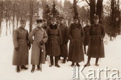 1915, Lwów, Austro-Węgry.
Grupa austriackich oficerów, między nimi generał Rinnel.
Fot. NN, zbiory Ośrodka KARTA, udostępnił Jurij Karpenczuk