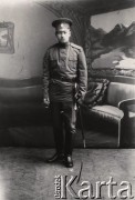 1914-1915, Lwów.
Rosyjski żołnierz z szablą.
Fot. NN, zbiory Ośrodka KARTA, udostępnił Jurij Karpenczuk